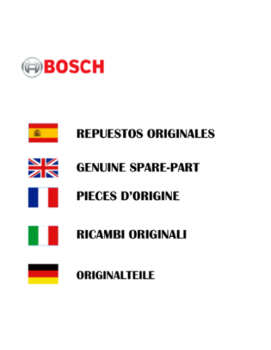 Repuesto original BOSCH 2601073012 Empaquetadura plana