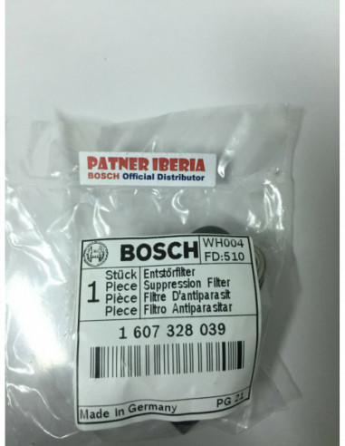 Repuesto original BOSCH 1607328039 Filtro antiparasitario