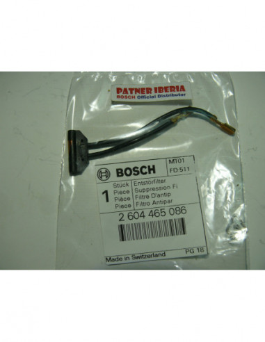 Repuesto original BOSCH 2604465086 Filtro antiparasitario