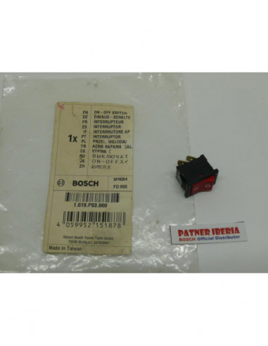 Repuesto original BOSCH 1619P03669 Interruptor