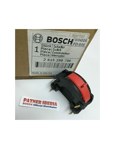 Repuesto original BOSCH 2615298786 Interruptor