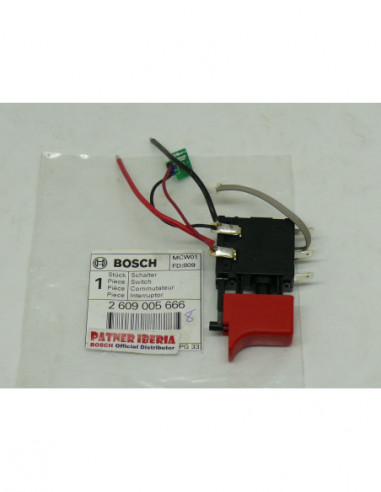 Repuesto original BOSCH 2609005666 Interruptor