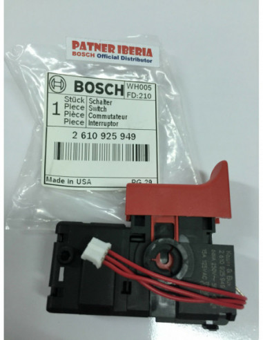 Repuesto original BOSCH 2610925949 Interruptor