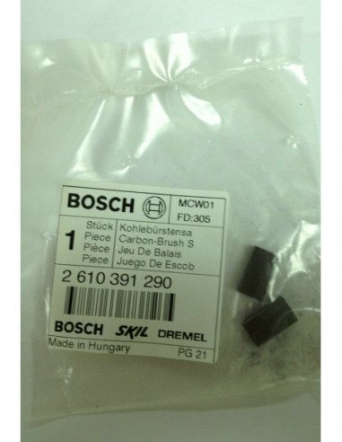 Repuesto original BOSCH 2610391290 Juego de escobillas