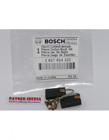 Repuesto original BOSCH 1617014122 Juego de escobillas