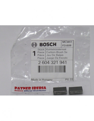 Repuesto original BOSCH 2604321941 Juego de escobillas