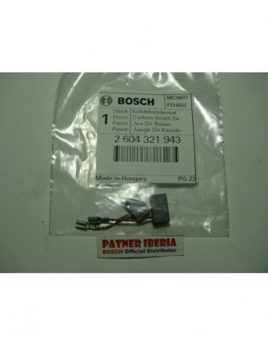 Repuesto original BOSCH 2604321943 Juego de escobillas