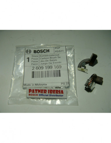 Repuesto original BOSCH 2609199169 Juego de escobillas