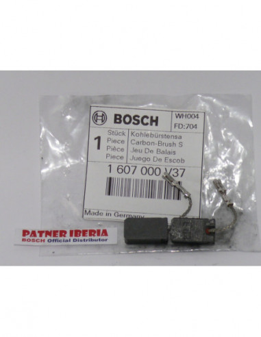 Repuesto original BOSCH 1607000V37 Juego de escobillas