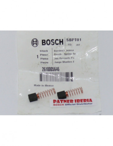 Repuesto original BOSCH 2610005646 Juego de muelles para escobillas