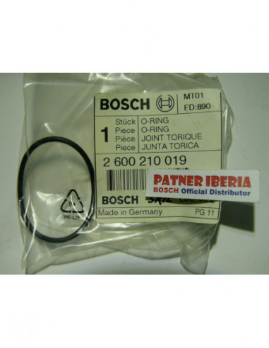 Repuesto original BOSCH 2600210019 Junta tórica