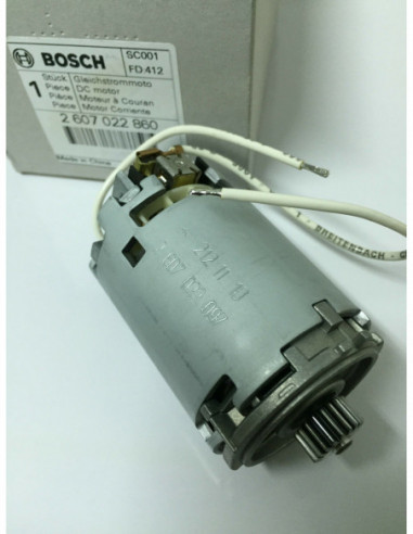 Repuesto original BOSCH 2607022860 Motor de corriente continua