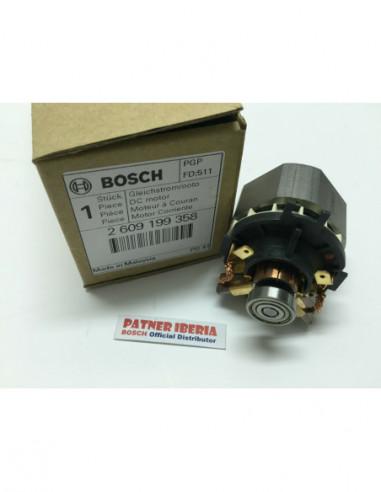 Repuesto original BOSCH 2609199358 Motor de corriente continua