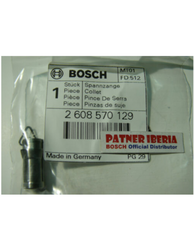 Repuesto original BOSCH 2608570129 Pinzas de sujeción