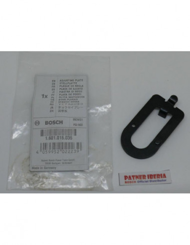 Repuesto original BOSCH 1601015035 Placa de ajuste