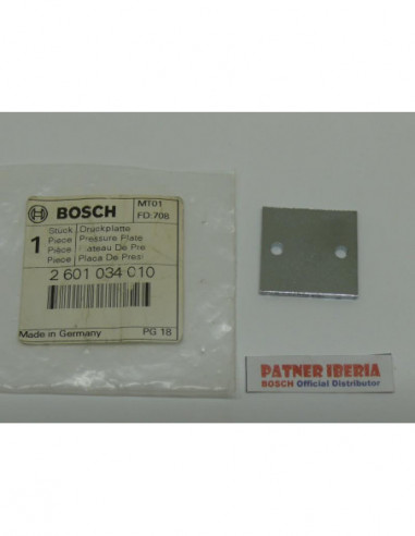 Repuesto original BOSCH 2601034010 Placa de presión