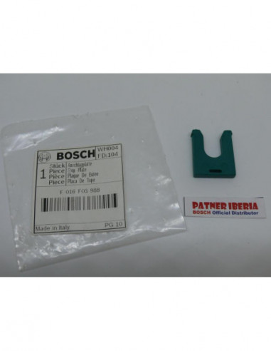 Repuesto original BOSCH F016F03988 Placa de tope