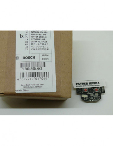 Repuesto original BOSCH 1600A00NK3 Placa impresa equipada