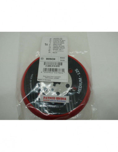 Repuesto original BOSCH 2608614078 Plato de goma