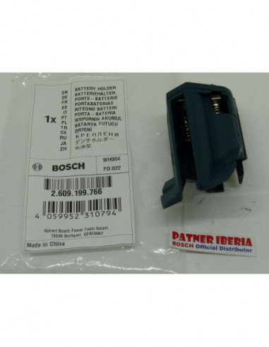 Repuesto original BOSCH 2609199766 Porta baterías