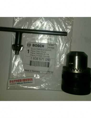 Repuesto original BOSCH 1608571080 Portabrocas de corona dentada