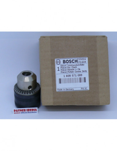 Repuesto original BOSCH 1608571089 Portabrocas de corona dentada