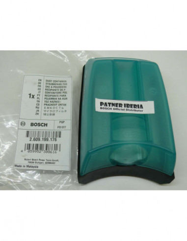 Repuesto original BOSCH 2609199176 Recipiente de polvo