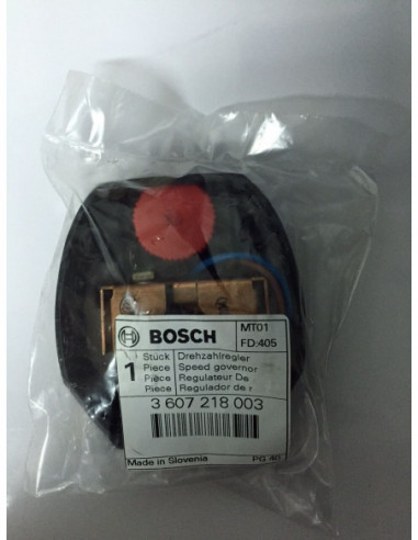 Repuesto original BOSCH 3607218003 Regulador de revoluciones