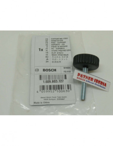 Repuesto original BOSCH 1609B03727 Soporte-pie