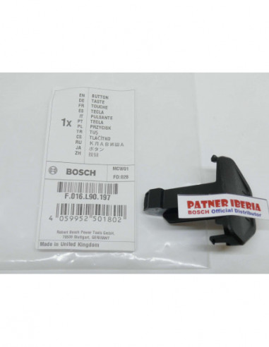 Repuesto original BOSCH F016L90197 Tecla