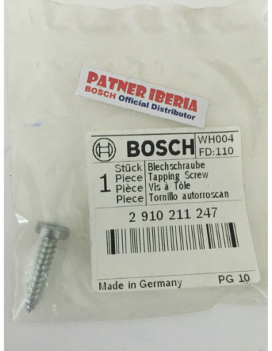 Repuesto original BOSCH 2910211247 Tornillo autorroscante