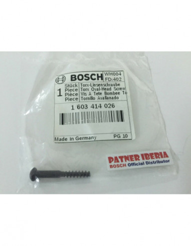 Repuesto original BOSCH 1603414026 Tornillo avallanado Torx