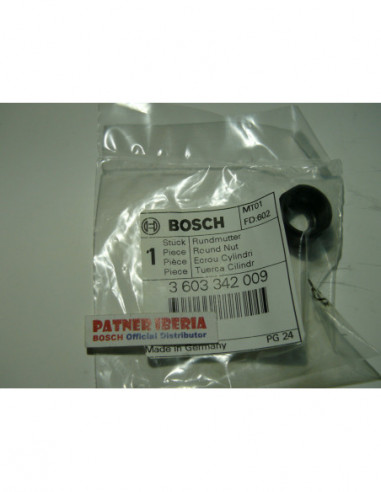 Repuesto original BOSCH 3603342009 Tuerca cilíndrica