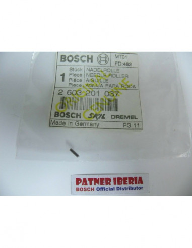 Repuesto original BOSCH 2603201037 Aguja para rodamiento