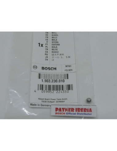 Repuesto original BOSCH 1903230010 Bola