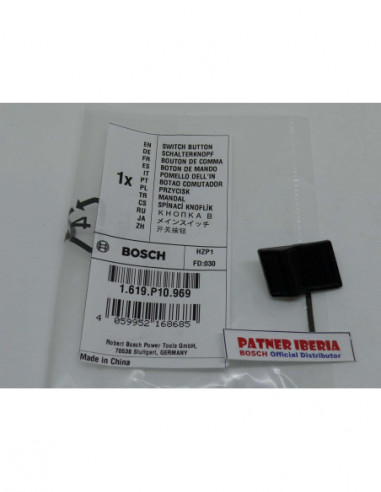 Repuesto original BOSCH 1619P10969 Botón de mando