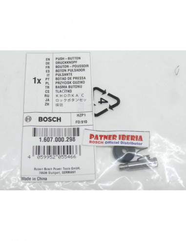 Repuesto original BOSCH 1607000298 Botón pulsador