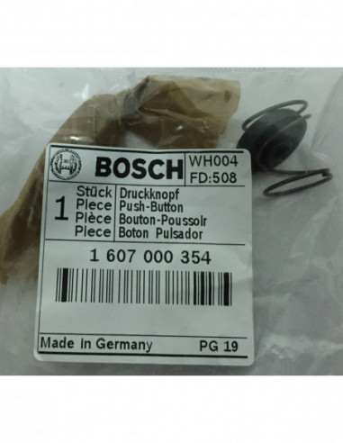 Repuesto original BOSCH 1607000354 Botón pulsador