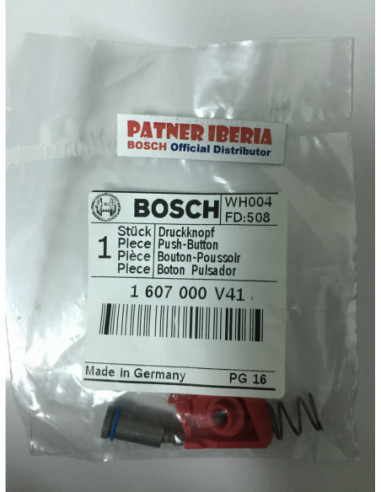 Repuesto original BOSCH 1607000V41 Botón pulsador