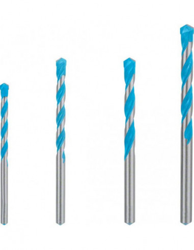 BOSCH EXPERT 2608900646 Set de brocas EXPERT MultiConstruction CYL-9 de 5,5/6/7/8 mm, 4 unidades