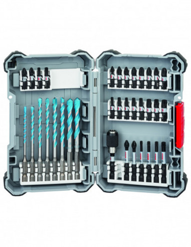 Comprar Set de puntas de atornillar HEX-9 Multi Construction e Impact Control, Pick and Click. Ref: 2608577147