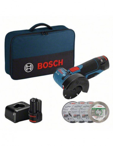 Miniamoladora a batería BOSCH GWS 12V-76