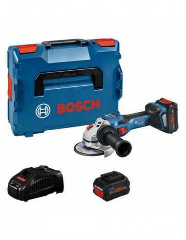 Miniamoladora BITURBO a batería BOSCH GWS 18V-15 SC