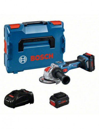 Miniamoladora X-LOCK BITURBO a batería BOSCH GWX 18V-15 SC