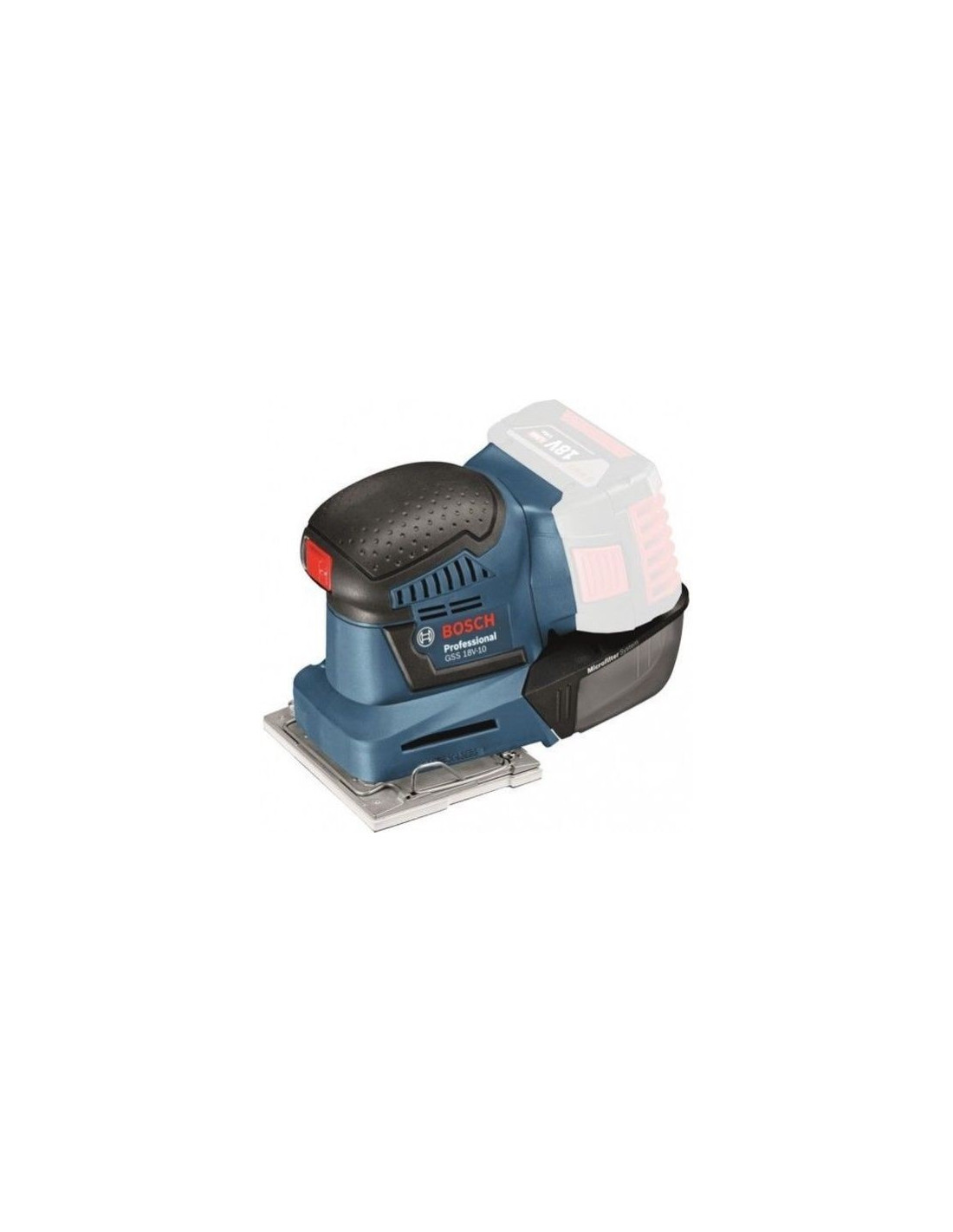 Comprar Lijadora orbital a batería BOSCH GSS 18V 10