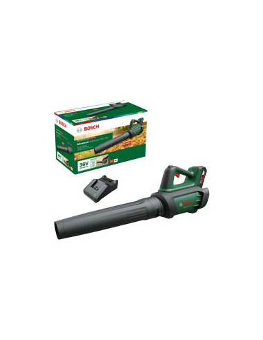 Soplador de hojas a batería BOSCH AdvancedLeafBlower 36V-750 (Incluye batería, cargador y accesorios)