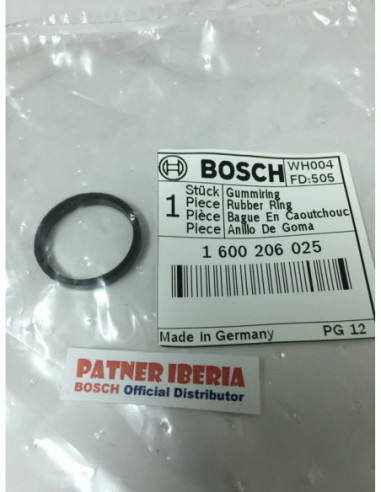 Repuesto original BOSCH 1600206025 Anillo de goma