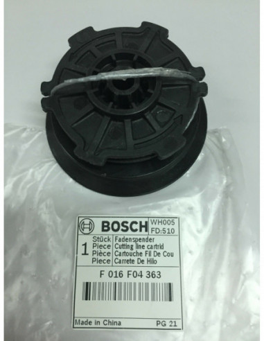 Repuesto original BOSCH F016F04363 Carrete de hilo