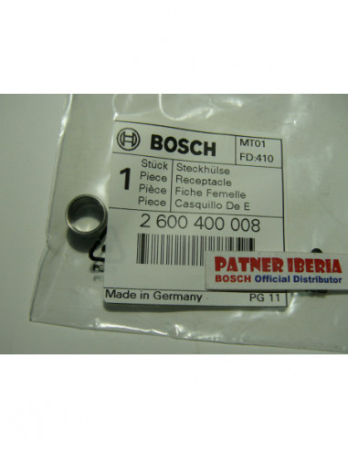 Repuesto original BOSCH 2600400008 Casquillo de enchufe