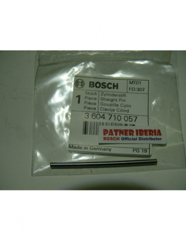 Repuesto original BOSCH 3604710057 Clavija cilíndrica